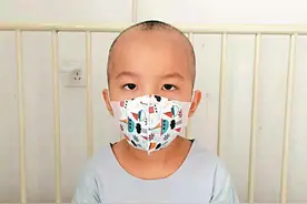 韶关四岁男童患高危白血病花费巨大图片