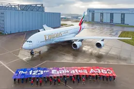 最后一架A380交付，再见，巨无霸图片
