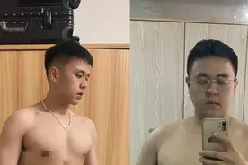 5个月减60斤，杭州有个小伙子暴瘦后帅得像彭于晏，他没吃代餐，方法值得学一下图片