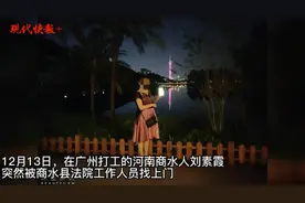 河南一女子在广州打工，老家法院派人跨越1300公里开庭审判她图片