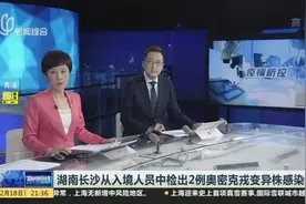 湖南长沙从入境人员中检出2例奥密克戎变异株感染者视频封面