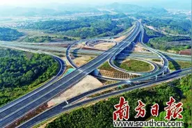 粤湘跨省大通道广连高速即将通车图片