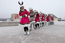 漠河：传统民俗迎冬至 神州北极黑夜长达17小时图片
