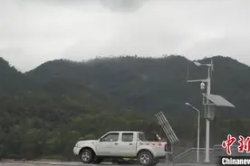 广东借台风“雷伊”影响开展人工增雨作业缓解旱情图片