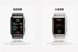 华为发布腕部心电血压记录仪HUAWEI WATCH D，售价2988元图片