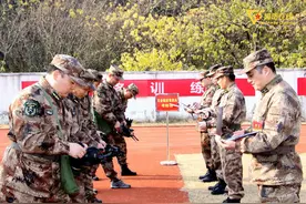 苏州市相城区人武部从严组织干部年终军事训练考核图片