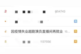 36岁失业越剧演员转行直播，获上亿网友点赞：努力的人在哪都发光图片