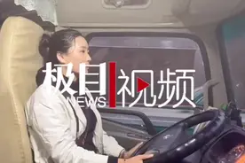 十堰女卡车司机获评“最美货车司机”，领奖后她又连夜送货奔往西北图片
