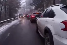 自驾赏雪注意安全！四明山区1天半发生23起交通事故图片