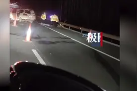 津蓟高速超载小客车追尾大客致3死5伤，车头严重变形