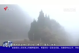 广州从化：录得最低气温0.2摄氏度 早晚雾霾重能见度低视频封面