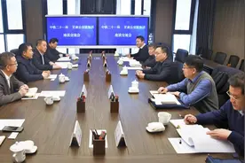 省公交建集团与中铁二十一局座谈交流图片