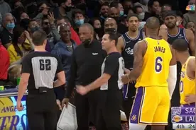 湖人VS国王裁判报告：最后2分钟无误判 跳球为正确吹罚图片