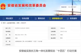 安徽这项行动方案出台！重点工作清单公布图片