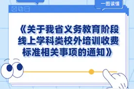 事关线上学科类校外培训收费，浙江明确标准图片
