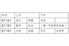 2022年湖南高中学业水平考试安排来了！6月12日开考图片