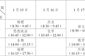 江苏省2022年普通高中学业水平合格性考试（笔试）将于1月15日—17日举行图片