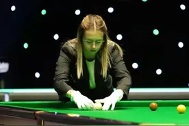 波兹洛娃将成为首位执裁斯诺克大师赛决赛女裁判图片