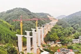 新年新速度！浦清高速又一关键工程取得突破图片