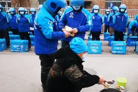 多地雨雪！外卖平台取消骑士超时差评等考核，请您也多包容图片