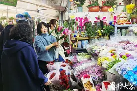 花卉市场调查·市场｜春节将至，市民买花热情高图片