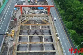 杭州地铁3号线项目SG3-12标土方工程实现全部“清零”图片