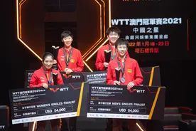 乒乓球——WTT澳门冠军赛落幕图片