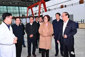 今天，吴忠琼在中科院赣江创新研究院走访调研图片