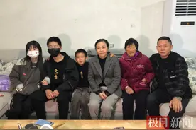 一场盼了14年的团圆饭，孙海洋携妻儿回监利老家团年图片