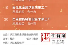 浙江再添20家未来工厂 快来看看都有谁图片