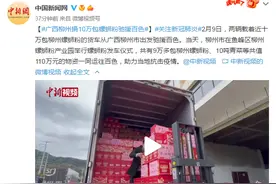 广西柳州捐近10万包螺蛳粉驰援百色图片