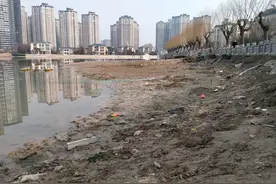 曾经碧波荡漾的郑州帝湖不见了？图片
