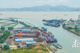 今年6月底完成搬迁！威远岛这家造船厂力撑大湾区大学建设图片