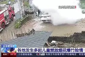 多地发生儿童燃放烟花爆竹险情！警方提醒来了图片