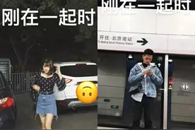 对比照不忍直视！一对俊男美女交往两年胖80斤图片