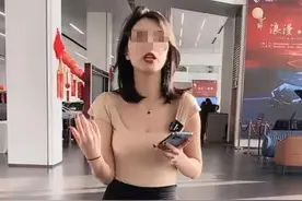 女主播直播卖车时多次发出“不可描述”的声音，涉嫌低俗色情被封号图片