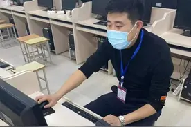 他将浓密的头发全部剃光，只为做好这件事图片