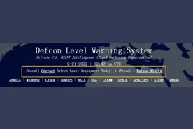 俄媒：美国武装部队防御准备状态升至3级，与911事件同级图片