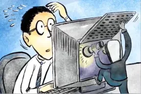 画说热点／“员工监控”生意经：软件安装一次350元，可实时监视屏幕图片