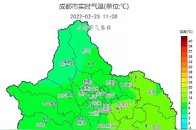 升温了，出太阳啦！成都未来几天最高气温回升至12~13℃图片