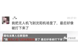 “我想出名！”男生操纵无人机侵入机场 声称：未满16岁 不犯重罪就进不去图片