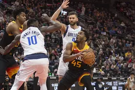 米切尔33+5东契奇23+7 爵士险胜独行侠图片