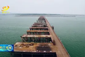 阳江港特大桥主跨或变为斜拉桥图片