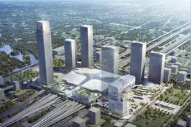 杭州西站也太好看了 预计8月具备开通运营条件图片