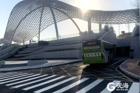 134辆公交车在此通车！即墨铁路北站综合枢纽公交客运区域启用图片