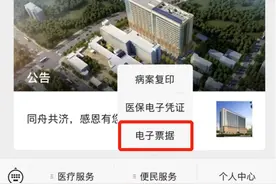 医疗收费电子票据获取流程图片