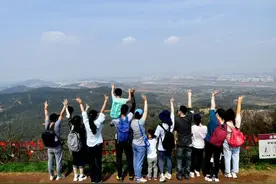 走读江城｜春游八分山，徒步踏青元气满满图片