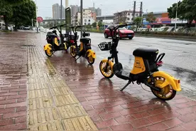 广州共享电单车乱象：违规投放，大多没上牌，有安全隐患图片