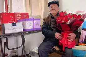 “替你们过好今天”南京大屠杀幸存者兄弟庆生图片