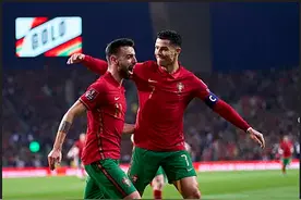 C罗将第五次征战世界杯！葡萄牙两球完胜北马其顿晋级图片